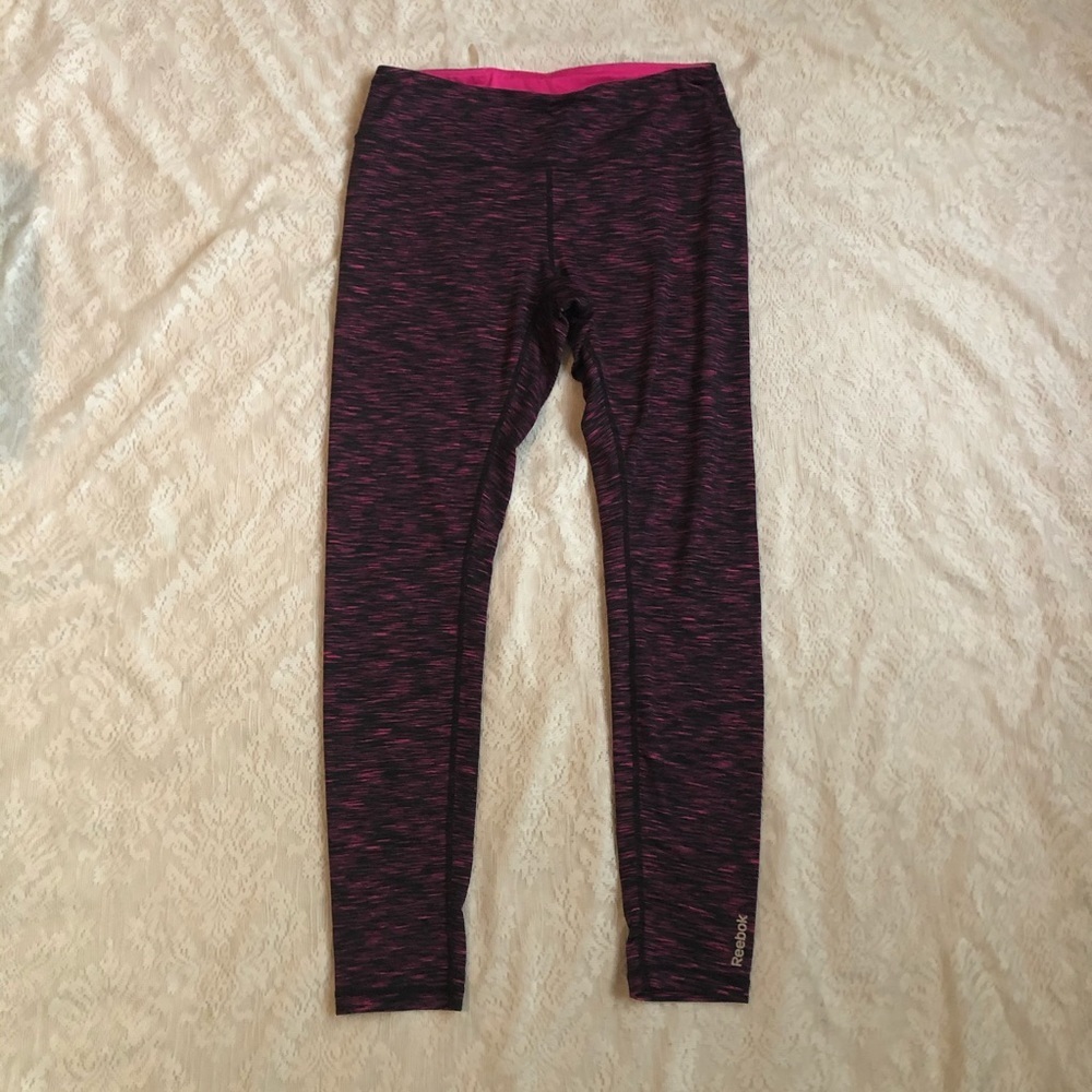 Reebok patterned workout leggings